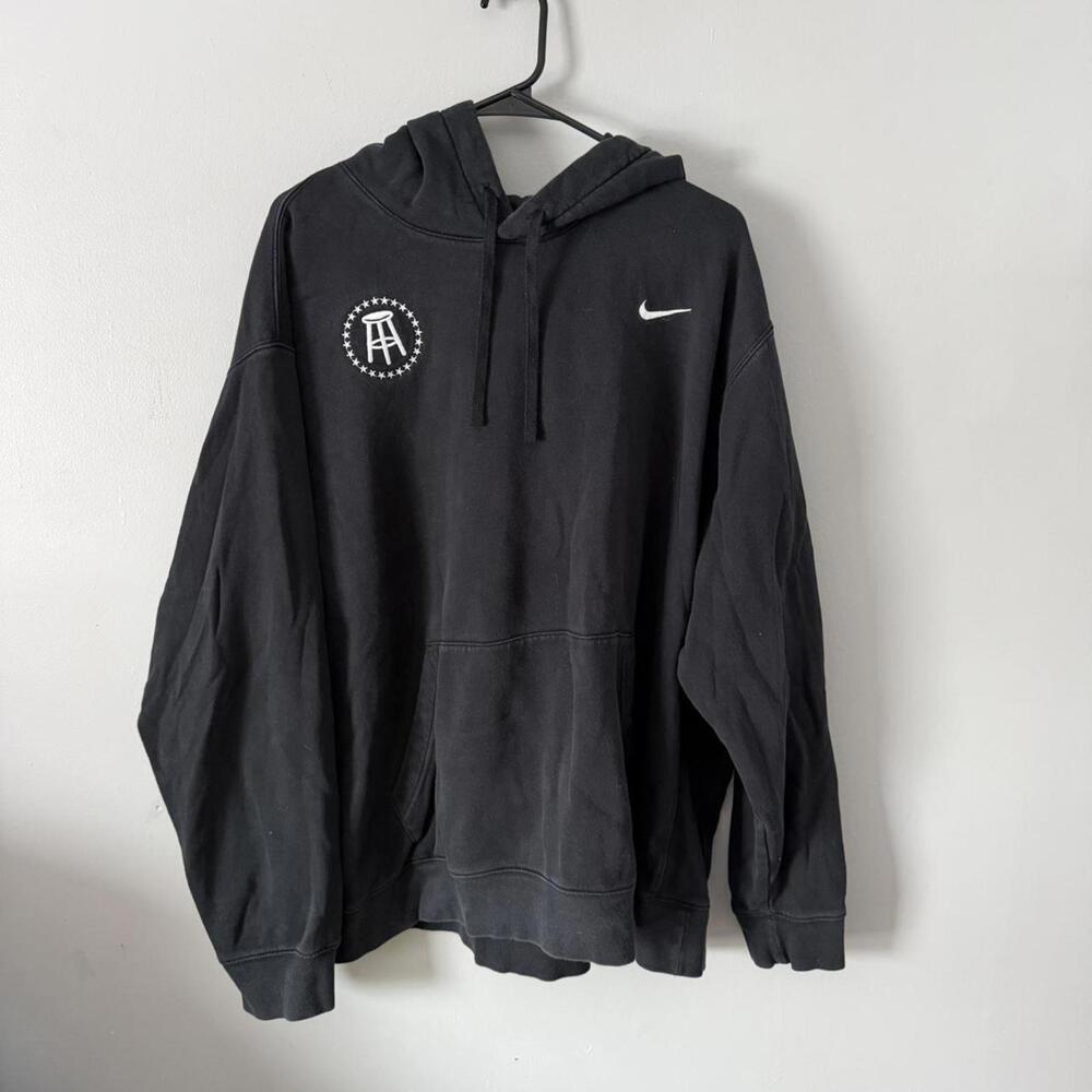 Nike barstool black hoodie with white logo Size 3XL #loungewear #athleisure